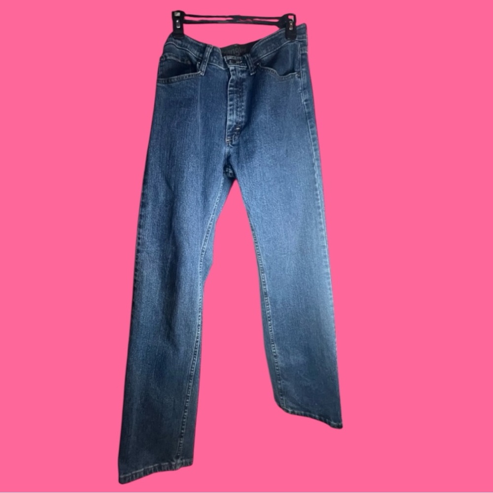 WRANGLER Men's Straight Blue Jeans